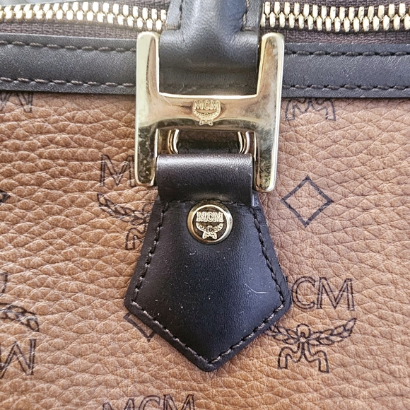 MCM Brown Satchel Bag - Picture 9 of 14